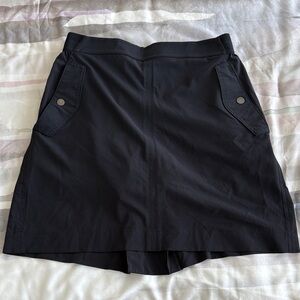 Athleta Black Skort
